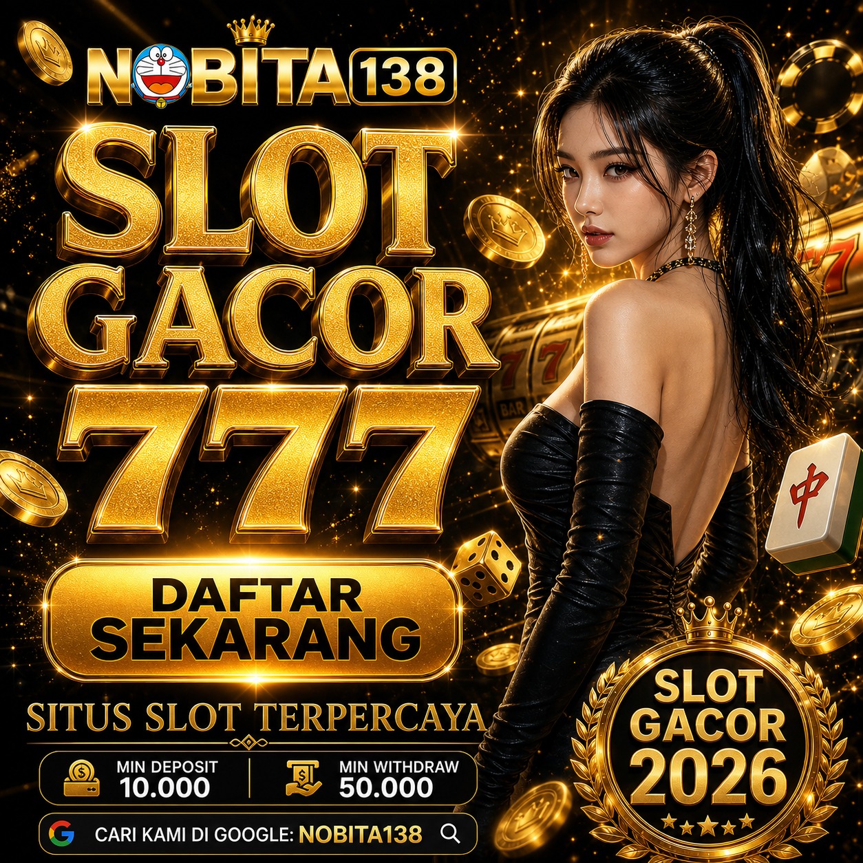 NOBITA138: Link Login Resmi Slot Online No #1 di Asia dengan Promo Terbesar 2026